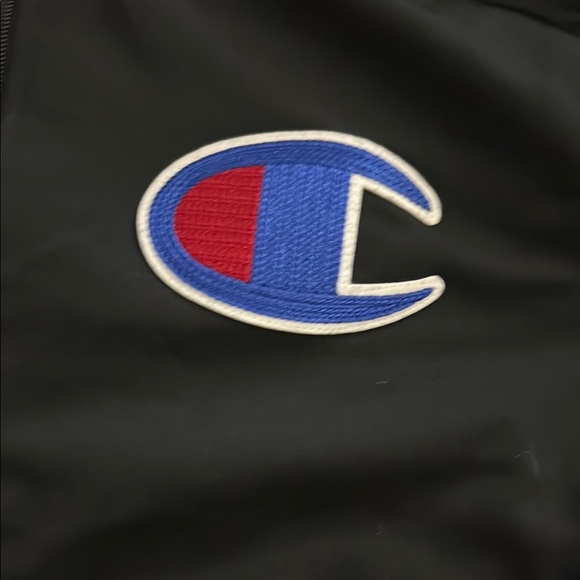 Champion Black and Blue Men's Track Jacket - size large - Picture 3 of 7